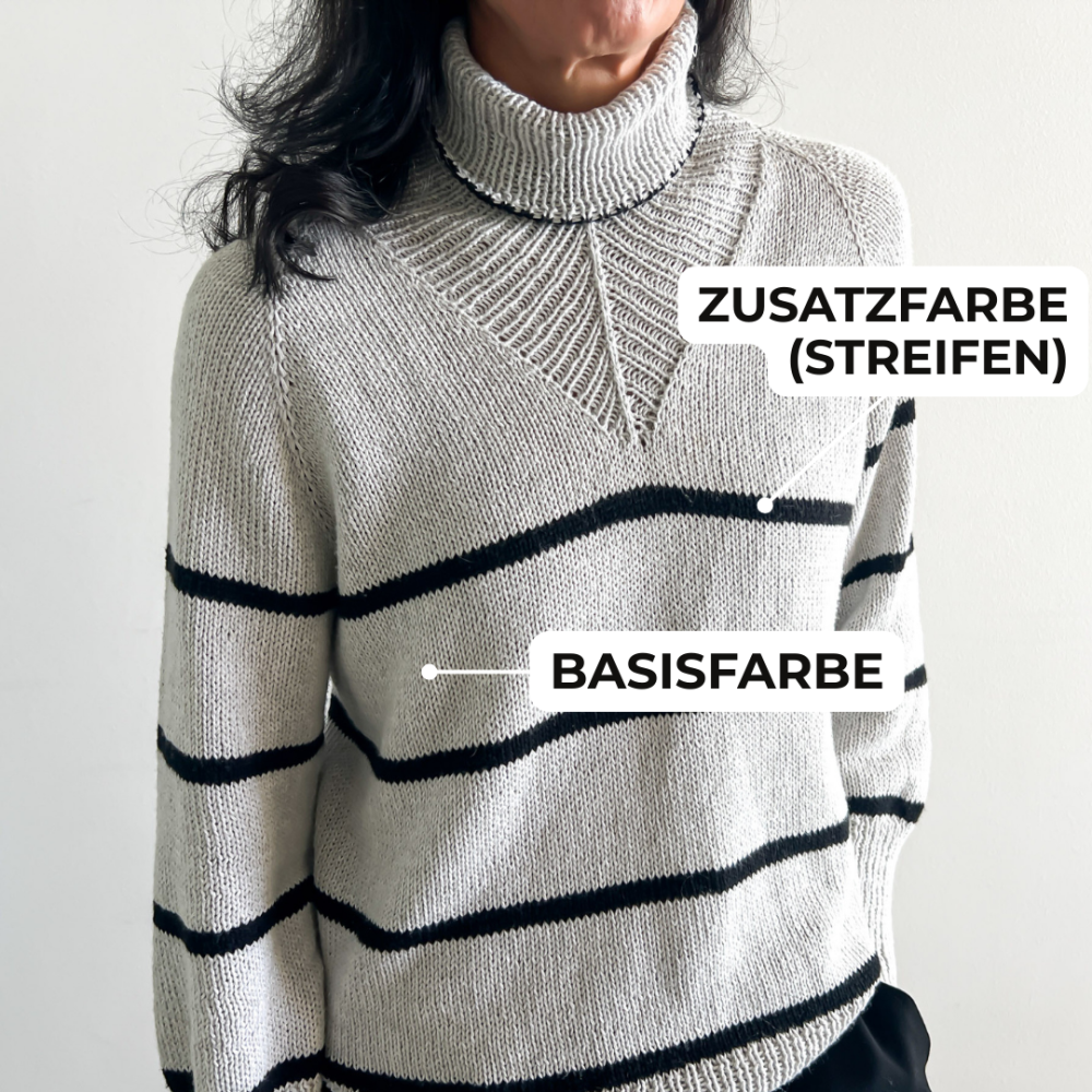 Preview: Wollpaket Sweater LIVIE (ohne Anleitung)